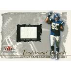 ジュニア・セアウ NFLカード Junior Seau 2000 Fleer Tradition Traditional Threads 49/55