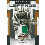 ジョー・ネイマス NFLカード Joe Namath 2009 Donruss Threads Century Legends Prime 02/15