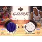 マイルズ/リチャードソン NBAカード Dalius Miles/Quentin Richardson 01/02 Upper Deck Game Jerseys Combos