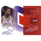 ロン・マーサー NBAカード Ron Mercer 02/03 Upper Deck 1 UD Game Jerseys Autographs 275/275