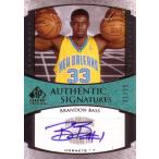 ブランドン・バス NBAカード Brandon Bass 05/06 SP Signature Edition Signatures Gold 01/25