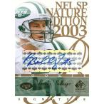 ブルックス・ボリンジャー NFLカード Brooks Bollinger 2003 SP Signature Autographs Blue Ink