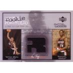 クインテル・ウッズ NBAカード Qyntel Woods 02/03 Upper Deck Rookie Portfolio Jerseys