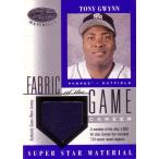トニー・グウィン MLBカード Tony Gwynn 2001 Leaf Certified Materials Fabric of the Game 030/134