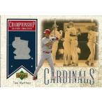 ティノ・マルティネス MLBカード Tino Matinez 2002 Upper Deck Championship Calober Swatches