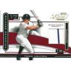 トッド・ヘルトン MLBカード Todd Helton 2003 Playoff Piece of the Game Game Jersey