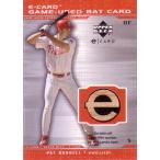 パット・バレル MLBカード Pat Burrell 2001 UD Evolution e-Card Game Bat