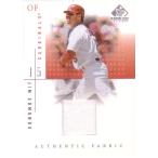 ジム・エドモンズ MLBカード Jim Edmonds 2001 SP Game Used Authentic Fabric