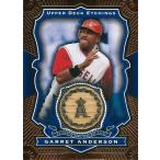 ギャレット・アンダーソン MLBカード Garret Anderson 2004 Upper Deck Etchings Game Bat Blue
