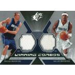 ダーク・ノビツキー / ジェイソン・テリー NBAカード Dirk Nowitzki / Jason Terry 05/06 SPx Winning Materials Combos