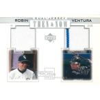 ロビン・ベンチュラ MLBカード Robin Ventura 2001 UD Pros &amp; Prospects Then &amp; Now Dual Jersey