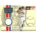 佐々木主浩 MLBカード Kazuhiro Sasaki 2001 Fleer Platinum National Patch Time Jersey