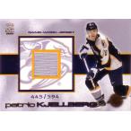 パトリック・シェルベリ NHLカード Patric Kjellberg 2000/01 Crown Royale Game Jersey 445/594