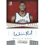 ウィリー・リード NBAカード Willie Reed 13/14 Timeless Treasures Validating Marks