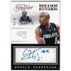 ジェラルド・ヘンダーソン 2013-14 Panini Signatures Dynamic INK Auto Red Gerald Henderson 03/10