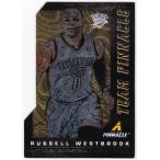 ラッセル・ウエストブルック/トニー・パーカー 2013/14 Panini Pinnacle Team Pinnacle Die Cuts 14/99 Russell Westbrook/Tony Parker