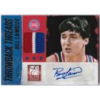 ビル・レインビア 2013/14 Panini Elite Throwback Threads Auto Prime 09/25 Bill Laimbeer