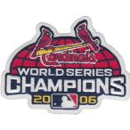【セントルイス カージナルス】 MLB 2006ワールドシリーズ優勝記念 ロゴパッチ (メジャーリーグ) (野球) (St.Louis Cardinals) (Logo Patch)