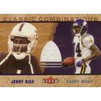 Randy Moss 2002 Fleer Tradition Classic Combinations Jersey / ランディ モス