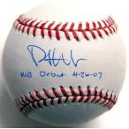 フィリップ・ヒューズ 直筆サインボール "MLB Debut 4/26/07"インスクリプション入り / Phil Hughes