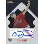 MLBカード【チャック　ジェームズ】2006 Finest Rookie Autograph Black Refractors 99枚限定！(95/99)（Chuck James）