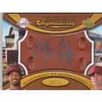 Chris Young/Conor Jackson　2007 UD Sweet Spot Dual Signatures Glove Leather　10/15枚限定！