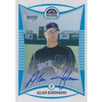 MLBカード【アラン　ジョンソン】2008 Bowman Chrome Prospects Autograph Refractors 500枚限定！ (369/500) （Alan Johnson）