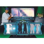 MLBカード【フェルナンド　マルチネス】2009 Topps Triple Threads Relic Autographs 50枚限定！（06/50）（Fernando Martinez）