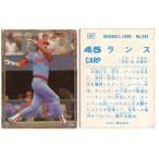 カルビー1987 プロ野球チップス No.343 ランス（金枠）