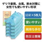 ウォータータンク 給水タンク 防災タンク 貯水タンク 水タンク ウォーターバッグ 携帯用 持ち手 水タンクくん 折りたたみ 13L 5個 災害 キャンプ 爆買