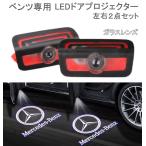メルセデスベンツ カーテシランプ ガラスレンズ benz プロジェクター LED 左右2個 W206 Eクラス Sクラス W223 EQE EQS SUV GLC 現行車適合 BZ18