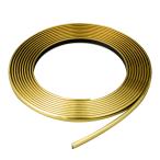  автомобильный молдинг мульти- молдинг Gold ширина 8mmx4m Gold металлизированный style украшать салон экстерьер акцент дверь дырокол царапина предотвращение K425 машина сопутствующие товары seiwa(SEIWA)
