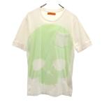 ショッピングハイドロゲン HYDROGEN ハイドロゲン リバースプリント 半袖 リバースプリント Tシャツ M ホワイト系 メンズ 古着 中古