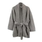 ショッピングロンハーマン BAREFOOT DREAMS Ron Herman ベアフットドリームズ ロンハーマン 長袖 ふわもこ ルームウェア ONE グレー系 ガウン レディース 古着 中古