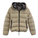 DUVETICA デュベティカ ブルガリア製 ダウンパーカー 38 ベージュ ESTERNO-AUBER ジャケット レディース 古着 中古