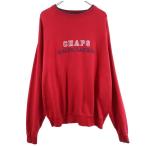 CHAPS RALPH LAUREN chaps Ralph Lauren длинный рукав тренировочный футболка L красный обратная сторона ворсистый мужской б/у одежда б/у 