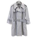 DOLCE&GABBANA ドルチェアンドガッバーナ 長袖 トレンチコート グレー系 レディース 古着 中古