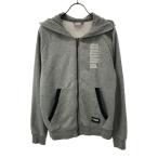 PUMA Puma длинный рукав тренировочный Zip Parker S серый мужской б/у одежда б/у 
