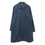 ユニクロ 長袖 ブロックテック ステンカラーコート XL ネイビー UNIQLO +J レディース 古着 中古