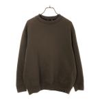 ユニクロ プラスジェイ 長袖 トレーナー S ブラウン UNIQLO +J スウェット メンズ 古着 中古