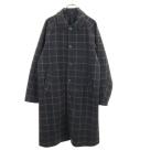 SENSE OF PLACE чувство ob Play s в клетку пальто с отложным воротником L оттенок коричневого женский б/у одежда б/у 