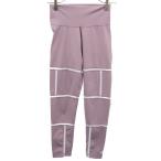 adidas Adidas one отметка Logo принт тренировка леггинсы OT лиловый женский б/у одежда б/у 