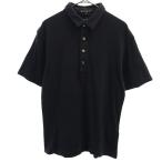 BEAUTY&amp;YOUTH UNITED ARROWS вид ti and Youth United Arrows рубашка-поло с коротким рукавом M черный мужской б/у одежда б/у 