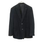 DOLCE&GABBANA ドルチェアンドガッバーナ イタリア製 コーデュロイ テーラードジャケット 36/50 黒 メンズ 古着 中古
