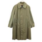 Burberrys Burberry z80s 90s Старая Англия производства пальто с отложным воротником хаки мужской б/у одежда б/у 