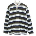 Barbarian балка ba Lien окантовка длинный рукав Rugger рубашка L рубашка-поло мужской б/у одежда б/у 