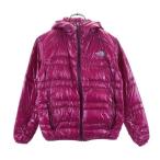 THE NORTH FACE ノースフェイス NDW18171 ダウンジャケット M パープル系 アウトドア 収納ポーチ付 レディース 古着 中古