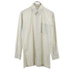 Christian Dior クリスチャンディオール 90s オールド 長袖 シャツ 38 グレー系 メンズ 古着 中古