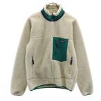 ショッピングパタゴニア patagonia パタゴニア アウトドア 23056FA16 クラシック レトロX フリースジャケット S アイボリー ボア メンズ 古着 中古