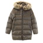 DUVETICA デュベティカ 長袖 ダウンジャケット 40 ベージュ系 レディース 古着 中古